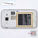 How to disassemble Samsung Galaxy Core Prime SM-G360, Step 2/1