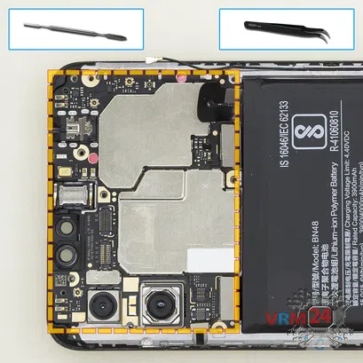 Cómo desmontar Xiaomi Redmi Note 6 Pro, Paso 16/1