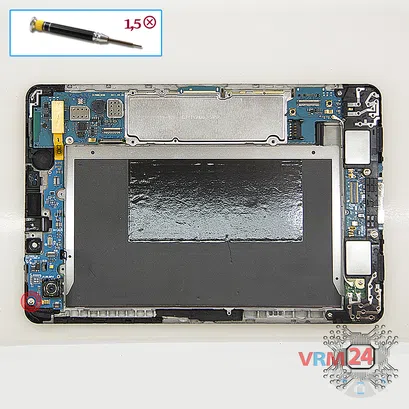 Cómo desmontar Samsung Galaxy Tab 7.7'' GT-P6800, Paso 12/1