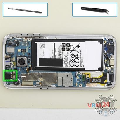 How to disassemble Samsung Galaxy S7 SM-G930, Step 8/1