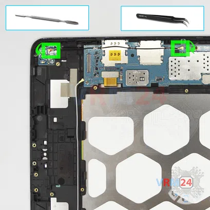 Как разобрать Samsung Galaxy Tab A 9.7'' SM-T555, Шаг 12/1