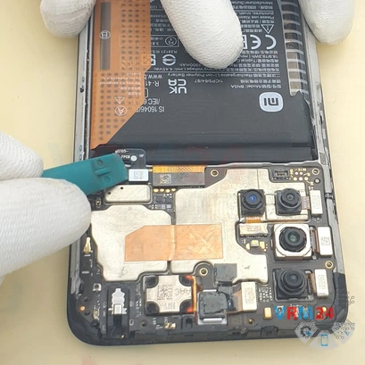 How to disassemble Xiaomi RedMi 10, Step 8/2