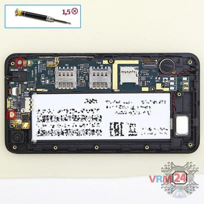 How to disassemble Micromax Bolt Supreme 2 Q301, Step 5/1