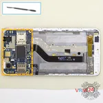 Cómo desmontar ZTE Blade X3 T620, Paso 9/1