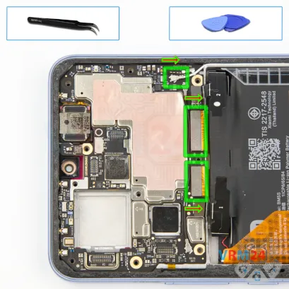 Como desmontar Xiaomi 13T Pro por si mesmo, Passo 16/1