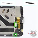 How to disassemble Alcatel OT Idol 2 6037Y, Step 6/1