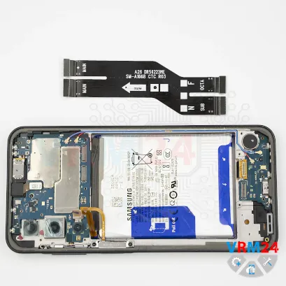 How to disassemble Samsung Galaxy A26 SM-A268, Step 9/2