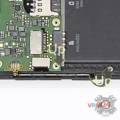 How to disassemble HTC Desire 616, Step 6/4