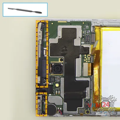 Как разобрать Huawei Ascend Mate 7, Шаг 13/1