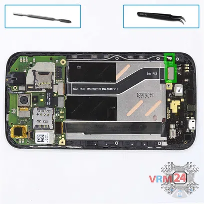 How to disassemble Alcatel OT S7 7045Y, Step 5/1