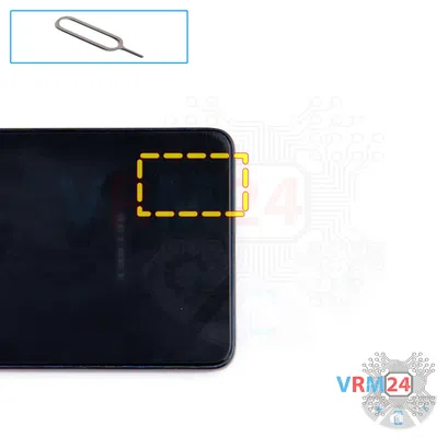 How to disassemble Samsung Galaxy A53 SM-A536, Step 2/1