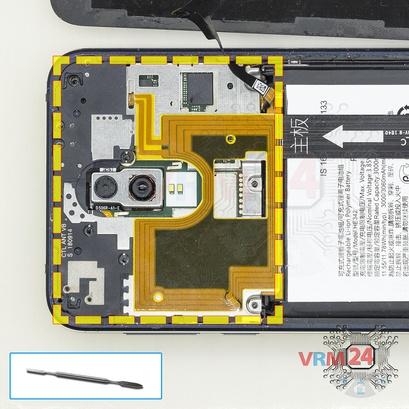 How to disassemble Nokia 7.1 TA-1095, Step 4/1