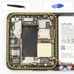 How to disassemble vivo X200 Pro, Step 14/1