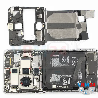 How to disassemble Oppo Find X7 Ultra, Step 7/2