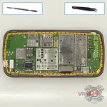 How to disassemble Nokia C6 RM-612, Step 7/1