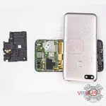 Como desmontar Lenovo A5, Passo 5/2