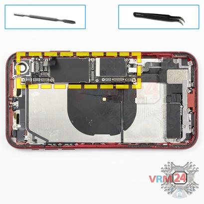 How to disassemble Apple iPhone XR, Step 16/1