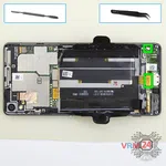 How to disassemble Sony Xperia XA, Step 7/1