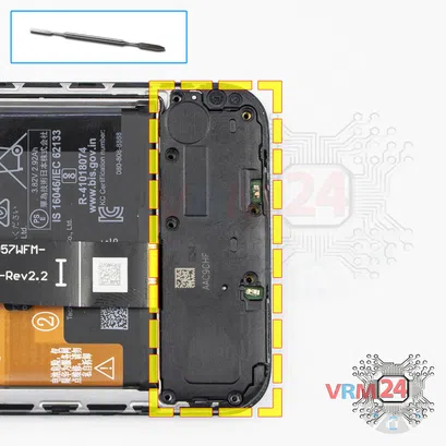 How to disassemble Huawei Y5 (2019), Step 7/1