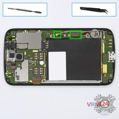 How to disassemble ZTE Blade C, Step 5/1