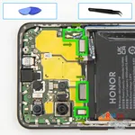 How to disassemble HONOR X8, Step 14/1