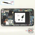 How to disassemble Samsung Galaxy R GT-i9103, Step 7/1