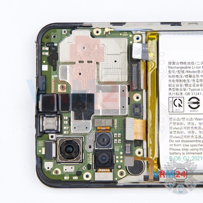 How to disassemble vivo Y31, Step 14/2