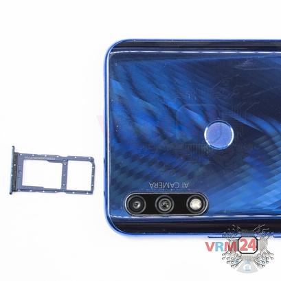 How to disassemble Huawei Honor 9X, Step 1/2
