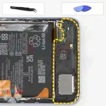 Cómo desmontar Huawei Nova 13i, Paso 10/1
