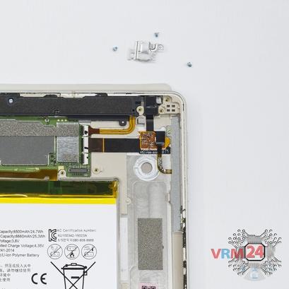How to disassemble Huawei MediaPad M2 10'', Step 11/2