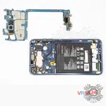 How to disassemble LG V30 Plus US998, Step 12/2