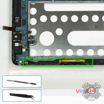 Cómo desmontar Samsung Galaxy Tab Pro 8.4'' SM-T325, Paso 14/1