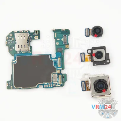 Как разобрать Samsung Galaxy S24 FE SM-S721, Шаг 19/2