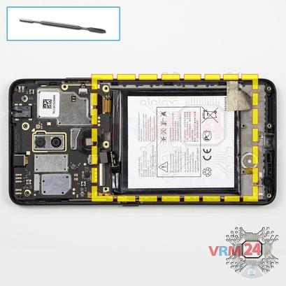 How to disassemble Alcatel 3V 5099D, Step 14/1