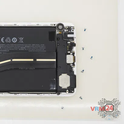 How to disassemble Meizu Pro 6 Plus M686H, Step 7/2