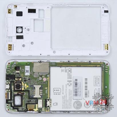 How to disassemble Lenovo A606, Step 4/2