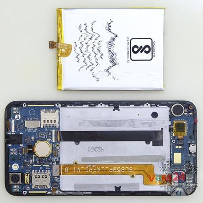 How to disassemble Micromax Canvas Juice 4 Q465, Step 6/3