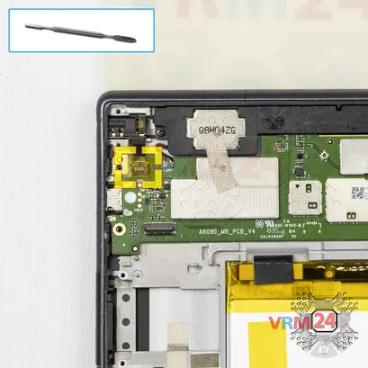 Как разобрать Lenovo Tab 4 Plus TB-X704L, Шаг 12/1