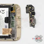 How to disassemble Motorola Moto M TX1663, Step 9/2