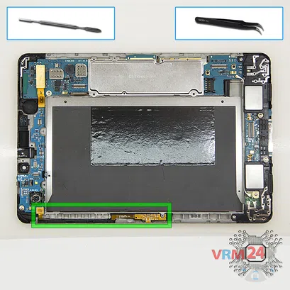 Cómo desmontar Samsung Galaxy Tab 7.7'' GT-P6800, Paso 11/1