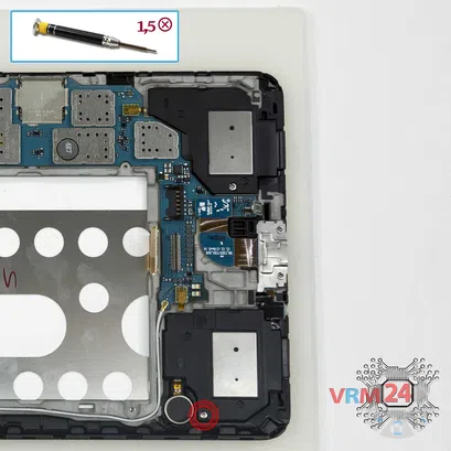 Cómo desmontar Samsung Galaxy Tab Pro 8.4'' SM-T325, Paso 6/1
