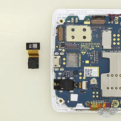 How to disassemble Lenovo A1000, Step 6/2