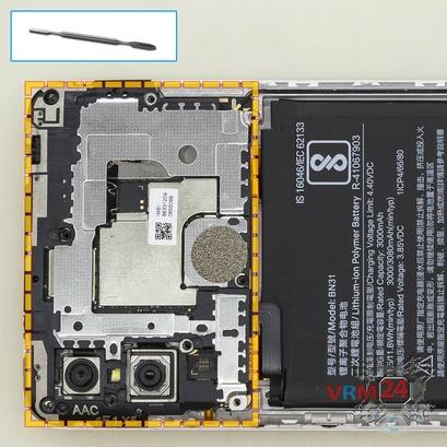 Como desmontar Xiaomi Redmi S2 por si mesmo, Passo 4/1