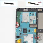 Cómo desmontar Samsung Galaxy Tab A 10.1'' (2016) SM-T585, Paso 18/1