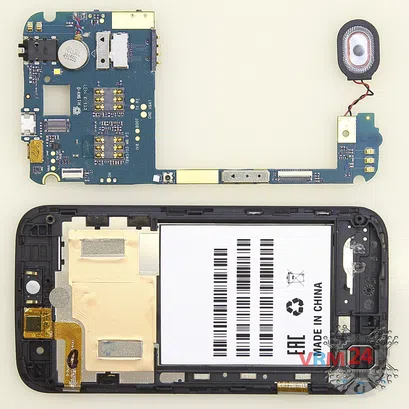 How to disassemble Highscreen WinWin, Step 8/2