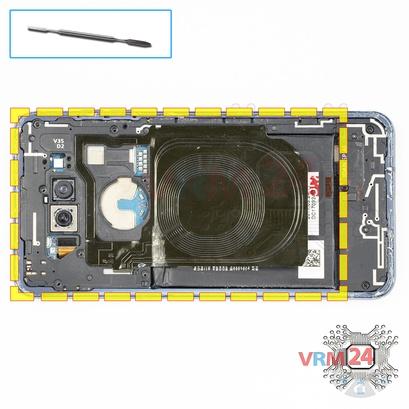 How to disassemble LG V30 Plus US998, Step 5/1