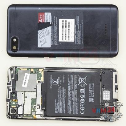 How to disassemble Xiaomi Redmi 6A, Step 2/2