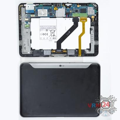 How to disassemble Samsung Galaxy Tab 8.9'' GT-P7300, Step 1/2