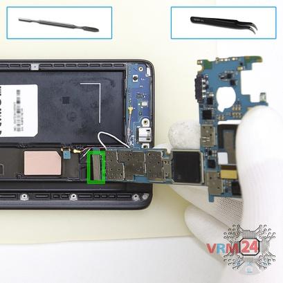 How to disassemble Samsung Galaxy Note Edge SM-N915, Step 7/1