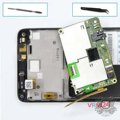 How to disassemble Lenovo S660, Step 8/1